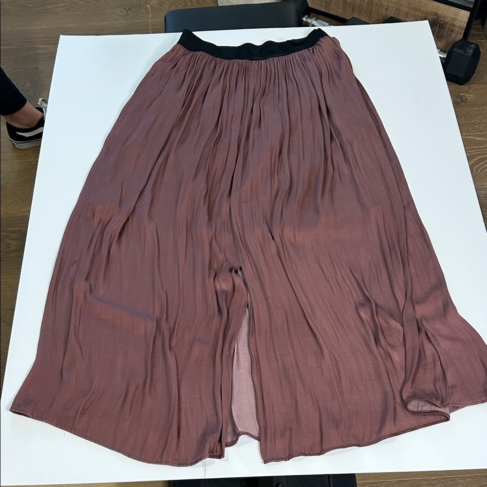 Chic Plum Maxi Skirt